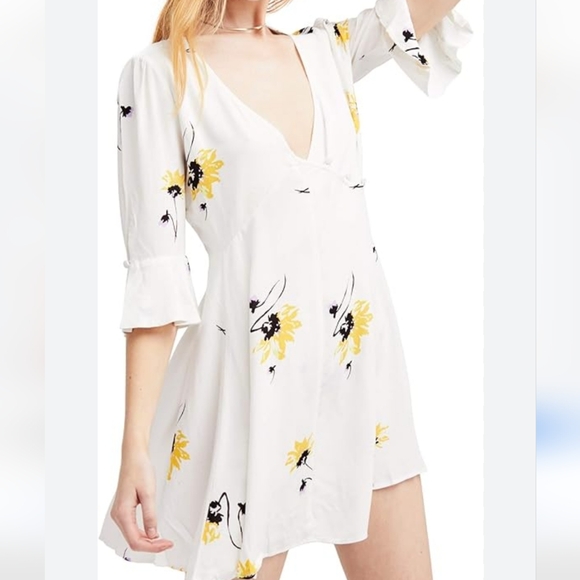 Free People Dresses & Skirts - Free People Time On My Side Mini Wrap Dress